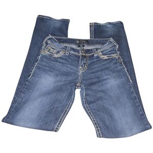 Womens Silver Jeans Co. Suki bootcut jeans. Sz 27/33